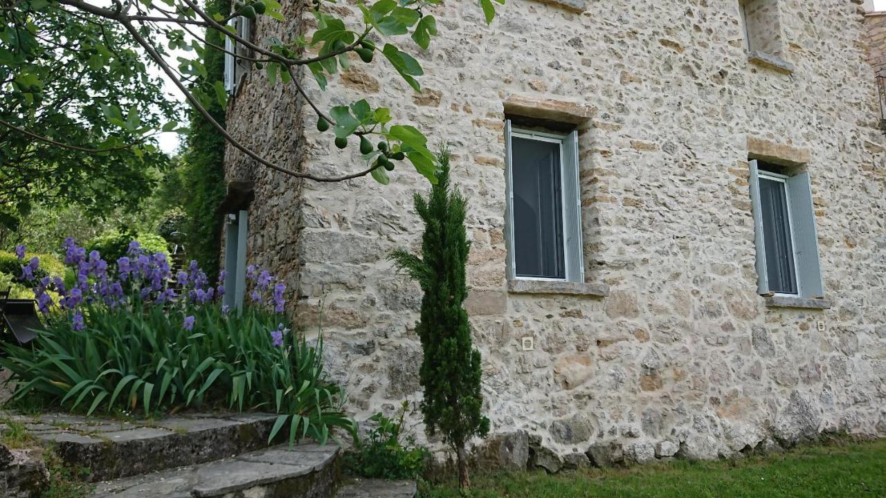 Gite En Cevennes Du Sud, Bergerie Restauree Au Rez De Jardin D'Une Bastide Avec Piscine, Vue Exceptionnelle, Authenticite Et Confort Saint-Laurent-le-Minier Dış mekan fotoğraf