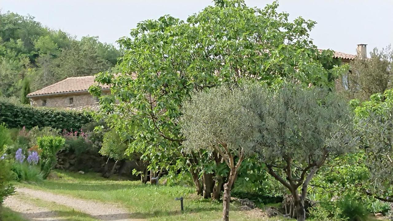 Gite En Cevennes Du Sud, Bergerie Restauree Au Rez De Jardin D'Une Bastide Avec Piscine, Vue Exceptionnelle, Authenticite Et Confort Saint-Laurent-le-Minier Dış mekan fotoğraf