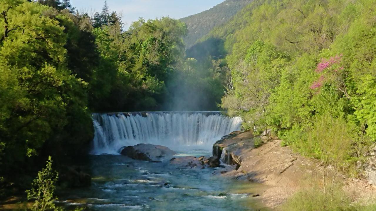 Gite En Cevennes Du Sud, Bergerie Restauree Au Rez De Jardin D'Une Bastide Avec Piscine, Vue Exceptionnelle, Authenticite Et Confort Saint-Laurent-le-Minier Dış mekan fotoğraf