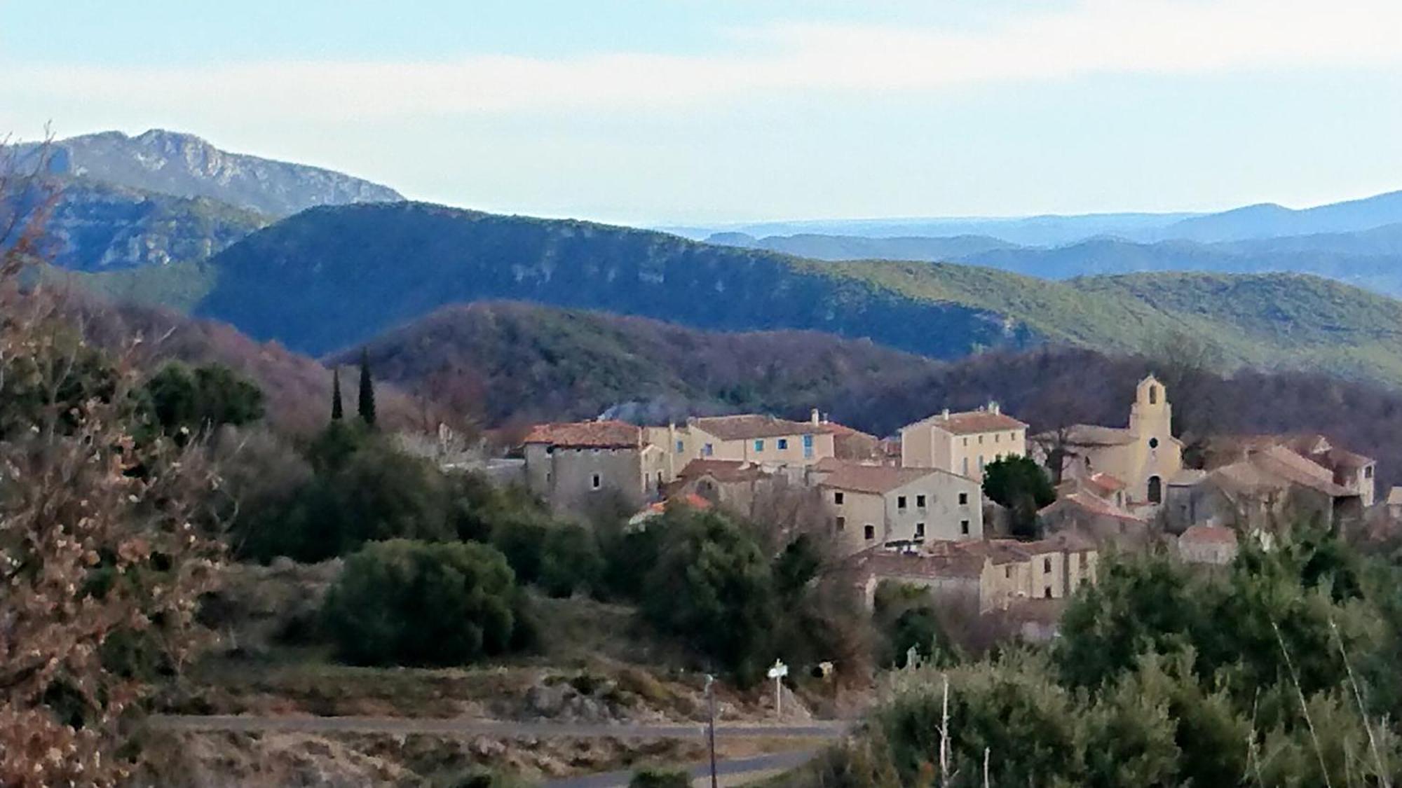 Gite En Cevennes Du Sud, Bergerie Restauree Au Rez De Jardin D'Une Bastide Avec Piscine, Vue Exceptionnelle, Authenticite Et Confort Saint-Laurent-le-Minier Dış mekan fotoğraf